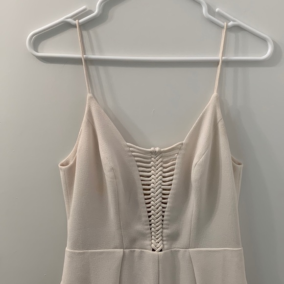 Zimmermann White Crepe Braid Bridal Jumpsuit - Picture 7 of 15